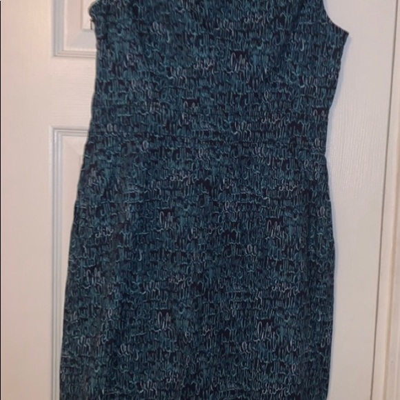 NWOT, Lilly Pulitzer Blue, Green Dress, Size 4, - Picture 3 of 4